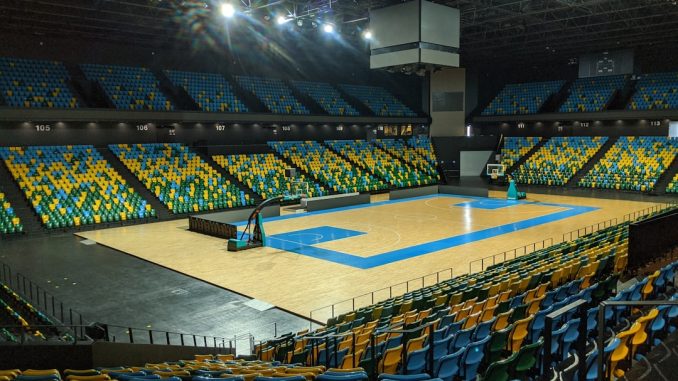 de bästa basketarenorna i världen illustration